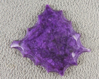 Sugilite Sculpted Cabochon, Purple Sugilite Cab, C6565, Hand Cut by 49erMinerals