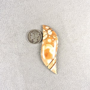 Fawn Stone Cabochon, Fawn Stone Cab, C6520, Hand Cut by 49erMinerals image 2