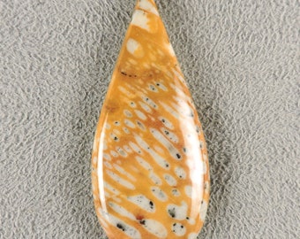 Fawn Stone Cabochon,  Fawn Stone Cab, C6257, Hand Cut by 49erMinerals