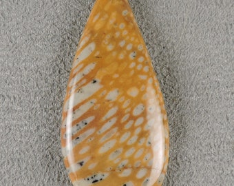 Fawn Stone Cabochon,  Fawn Stone Cab, C6616, Hand Cut by 49erMinerals