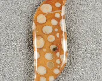 Fawn Stone Cabochon,  Fawn Stone Cab, C6210, Hand Cut by 49erMinerals