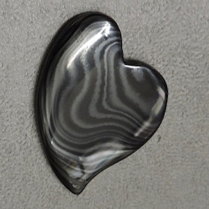 Psilomelane Banded Eye Cabochon from Mexico, Psilomelane Cab, C5195, Hand Cut from 49erMinerals