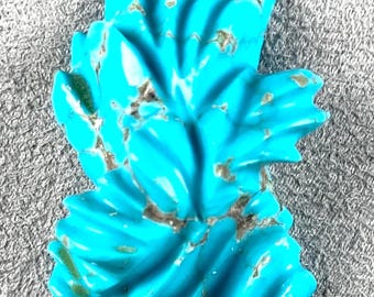 Rare Turquoise Cabochon Sculpt | Mexico Gemstone | Hand Cut by 49erMinerals | C6749