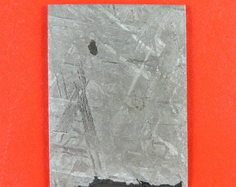 Meteorite Cabochon, Meteorite Sliced and Etched Cabochon, C6581, From 49erMinerals