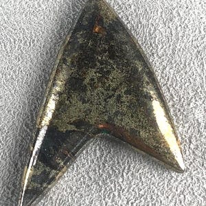 Cabochão Apache Gold | Gema do Arizona | Lapidado à mão pela 49erMinerals | C7104