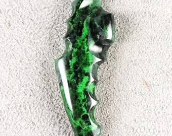 Maw Sit Sit Jade Cabochon, Maw Sit Sit Sculpt, C6532, Hand Cut Cabochon from 49erMinerals