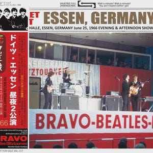 The Beatles Live in Essen, Germany 1966 CD Complete Soundboard Evening Show