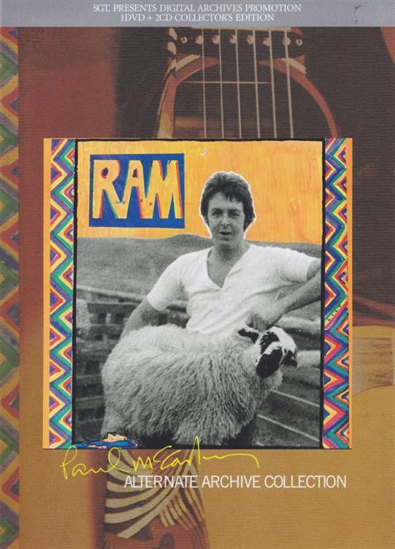 Paul Mccartney Ram Alternate Archive Collection 2 CD & 1 DVD Set