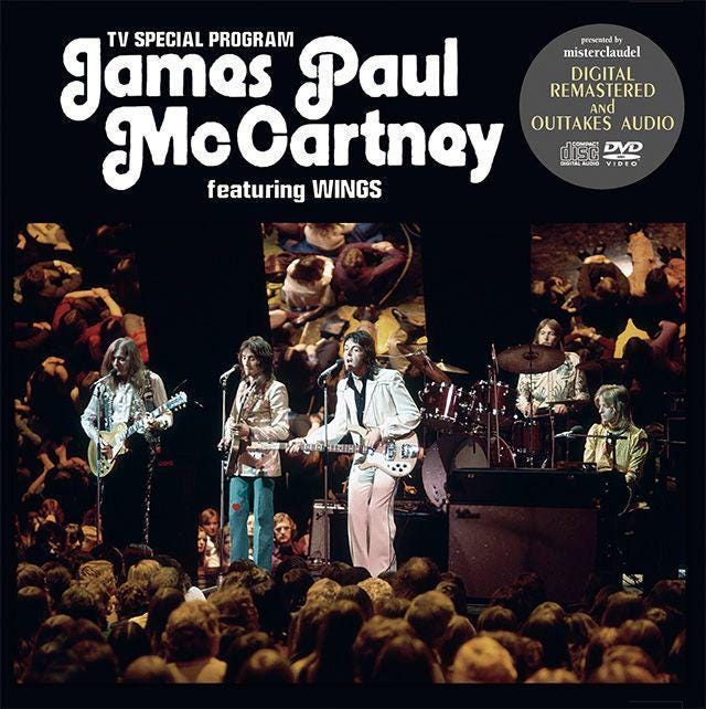 Paul Mccartney TV Special CD/DVD - Remastered Rare 1973 - Etsy
