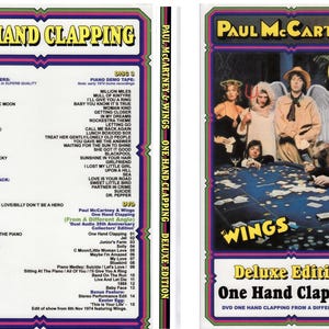 Paul McCartney and Wings One Hand Clapping Deluxe Edition 3 CD / 1 DVD