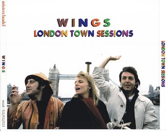 Paul McCartney & Wings London Town Sessions 3 CD Very Rare