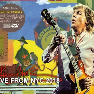 Paul McCartney Live at Grand Central Station 2018 2 CD / 1 DVD Pro-shot NY