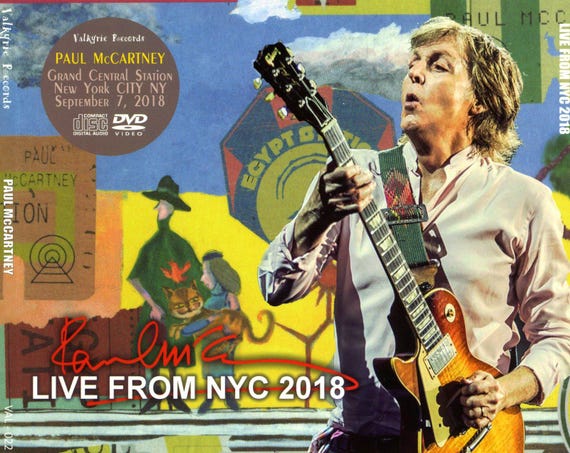 Paul Mccartney Live at Grand Central Station 2018 2 CD / 1 DVD Pro