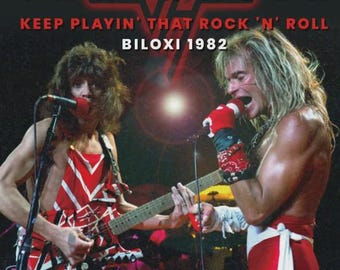 Van Halen - Live at Largo - October 11, 1982 - DVD - Etsy