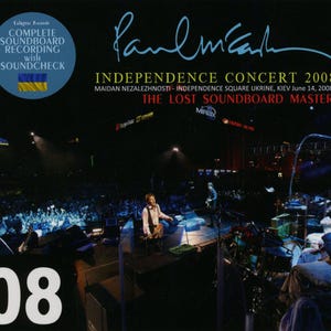 Paul McCartney Live Ukraine Independence Concert 2008 3 CD / DVD Pro-shot