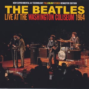 The Beatles Live in Washington Coliseum 1964 in Color CD/DVD Soundboard/Proshot