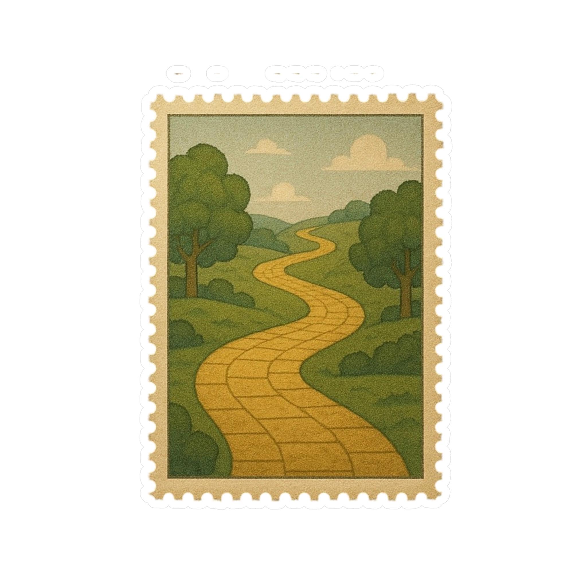 Wizard of Oz Vinyl Decals: Yellow Brick Road Stickers