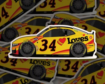2026 NASCAR Todd Gilliland Stickers