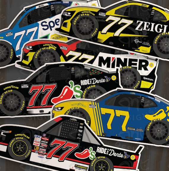 2026 NASCAR Carson Hocevar Stickers