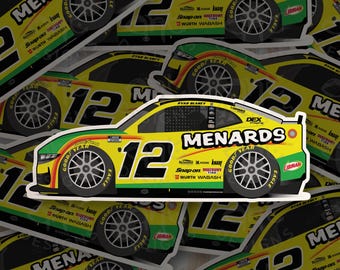 2026 NASCAR Ryan Blaney Stickers