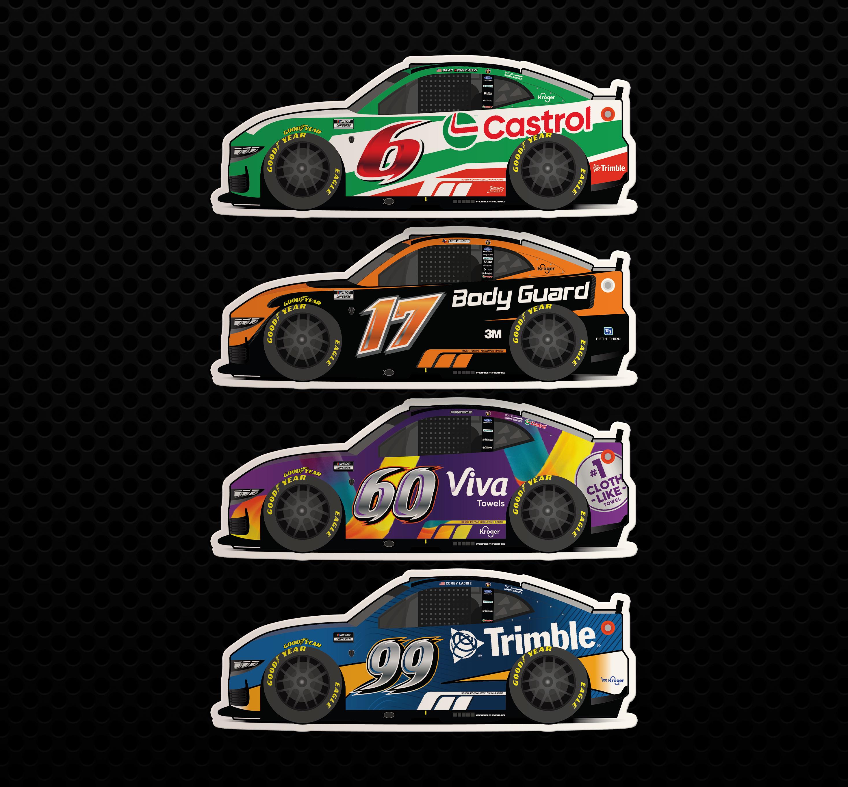 Rfk Racing Sticker 2026 NASCAR RFK Racing Daytona 500 Stickers - Etsy