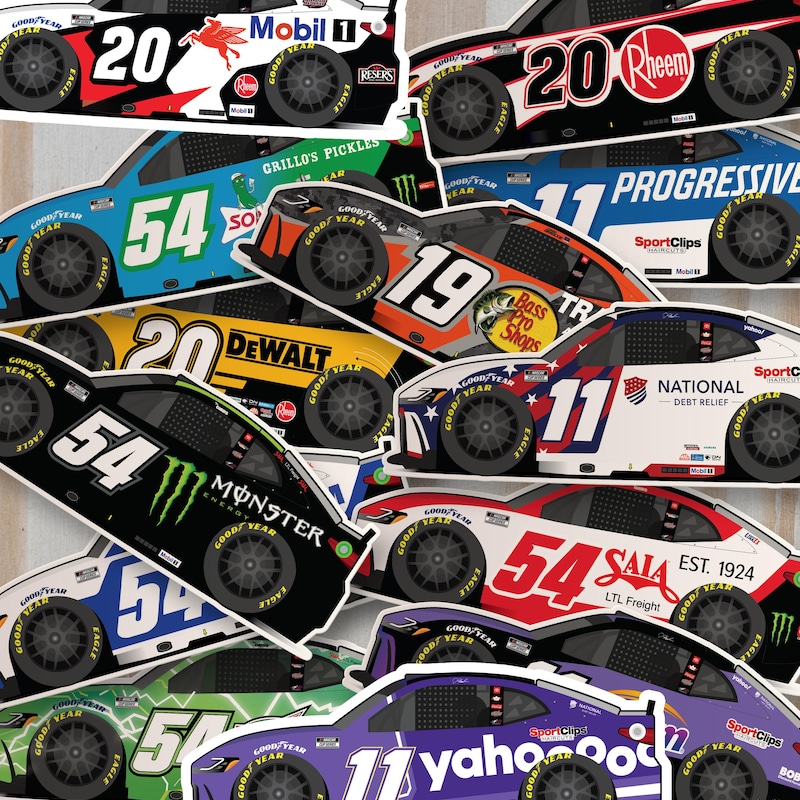 Racing Stickers - Etsy