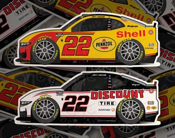 2026 NASCAR Joey Logano Stickers