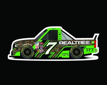 2024 NASCAR Kyle Busch Realtree Sticker