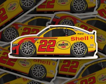 2026 NASCAR Joey Logano Stickers