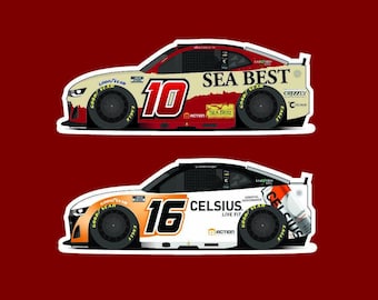 2025 NASCAR Kaulig Racing Stickers