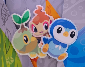 Pokemon - Gen 4 Stickers (PICK YOUR STICKER)