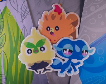 Pokemon - Gen 10 Stickers (PICK YOUR STICKER)