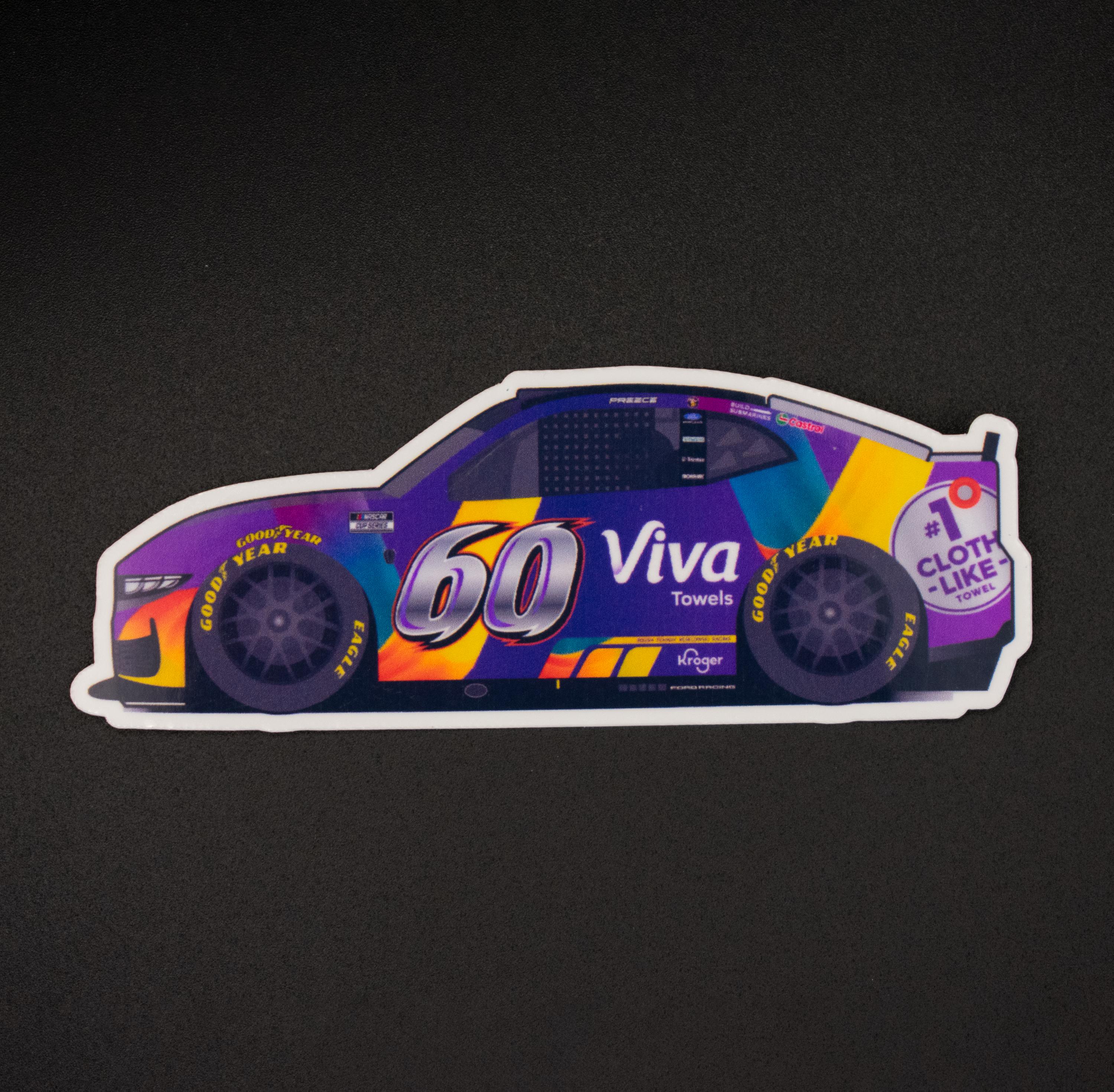 Rfk Racing Sticker 2026 NASCAR RFK Racing Daytona 500 Stickers - Etsy
