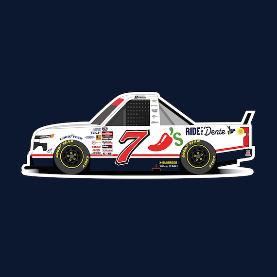 2025 NASCAR Carson Hocevar Chilis Sticker