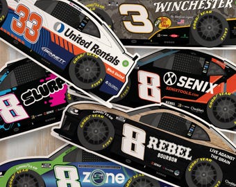 2025 NASCAR Richard Childress Racing Stickers