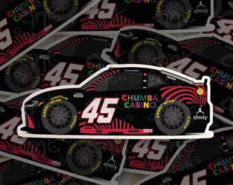 2026 NASCAR Tyler Reddick Stickers
