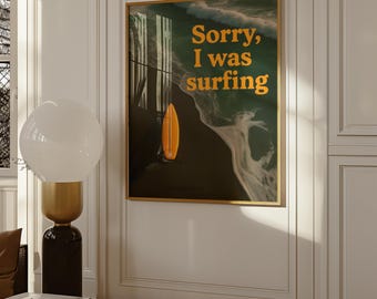 surf poster, surf wall art, beachy wall art, surfboard wall art, surfboard poster, retro surf prints, vintage surf wall art