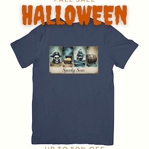 Pirates Png, Pirate Halloween Sublimation, Vintage Pirate Skull Shirt Design, Halloween Brushstroke Clipart, Haunted Nautical Png, skull png