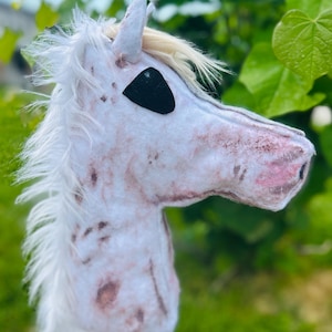 Leopard Spotted Palomino Hobby Horse
