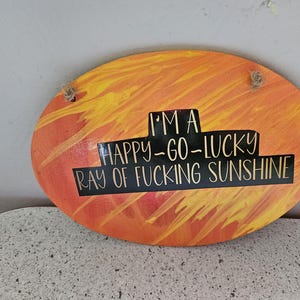 Ray of Sunshine Sign