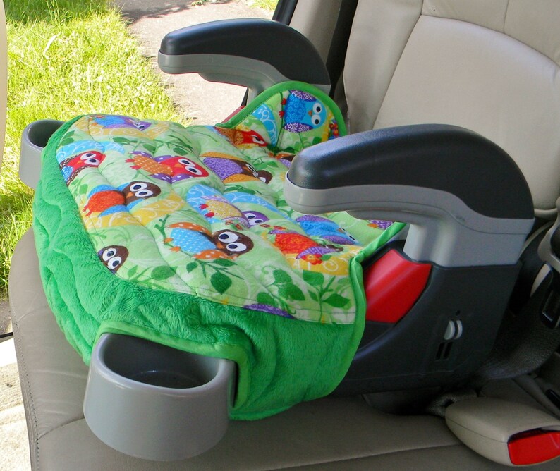 Booster Seat Cover Replacement Car Accessory For Graco Turbo In Owl Design Padded