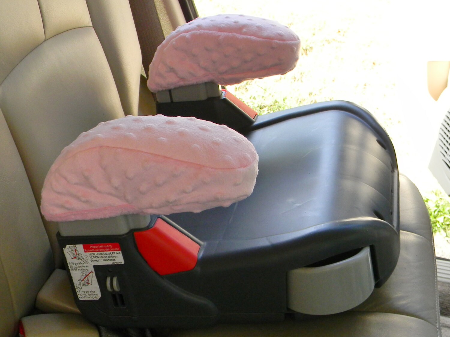 Booster seat arm covers for Graco Turbo or Affix padded in Etsy