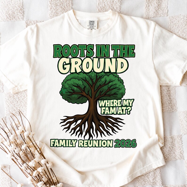 Roots in the Ground Where My Famat Family Reunion 2026 PNG, Family Tree ...