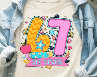 67 Png for Teachers 67 Meme Women Teacher Six Seven Png, Cute 6 7 Six Seven Meme Teacher Png, Funny Meme Trendy Png, Digital File