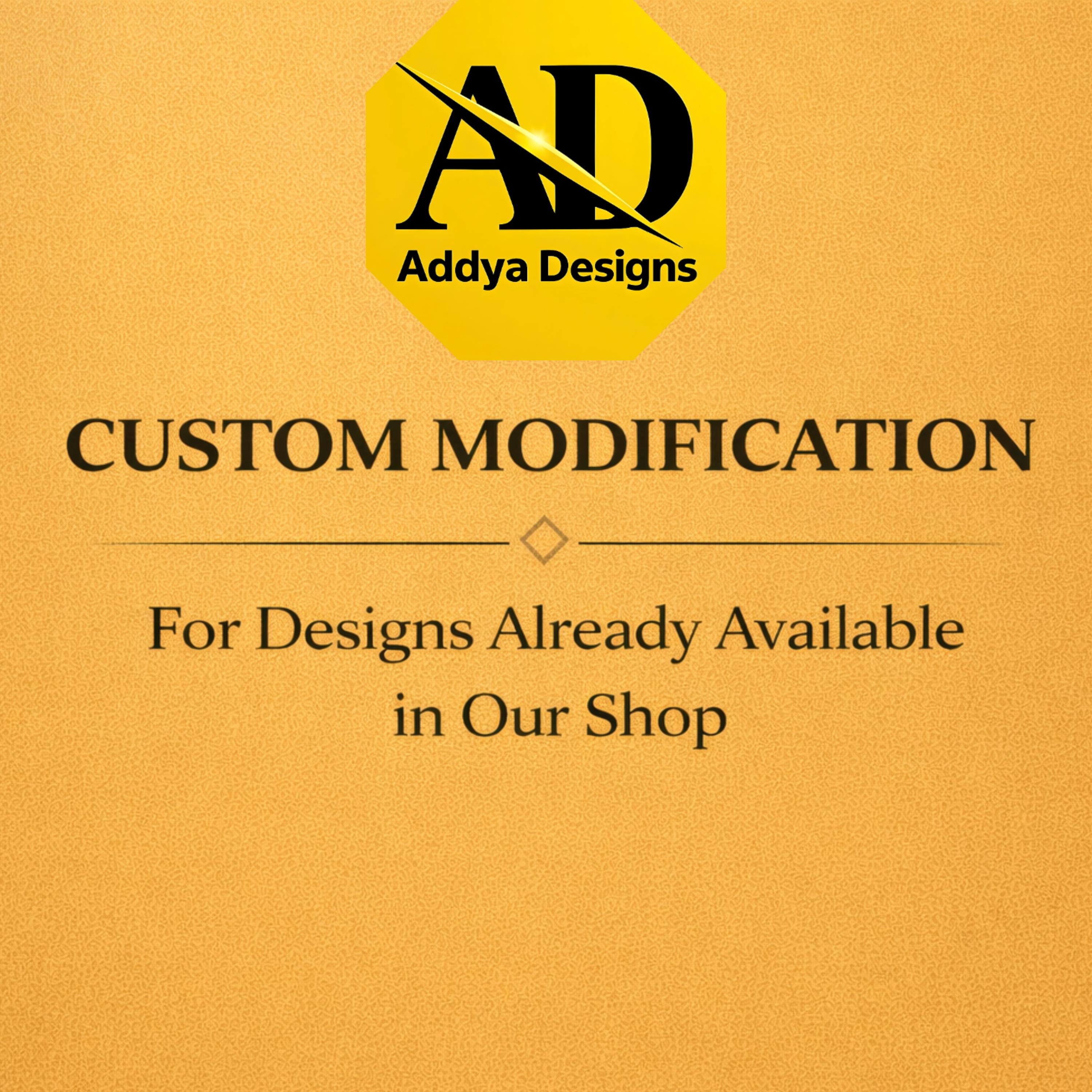 Name Modfication Custom Modification for Existing Designs Change Name Text or Colors ...