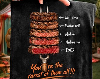 You're The Rarest Of Them All Png, Funny BBQ Dad Shirt, Grilling Dad Design, Fathers Day BBQ Gift, Grill Master Sublimation