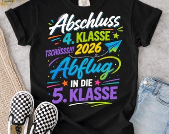 Abschluss 2026 PNG, Abschluss 4 Klasse PNG, Tschüss 4 Klasse 2026, Abflug In Die 5 Klasse, Schulabschluss Kinder PNG