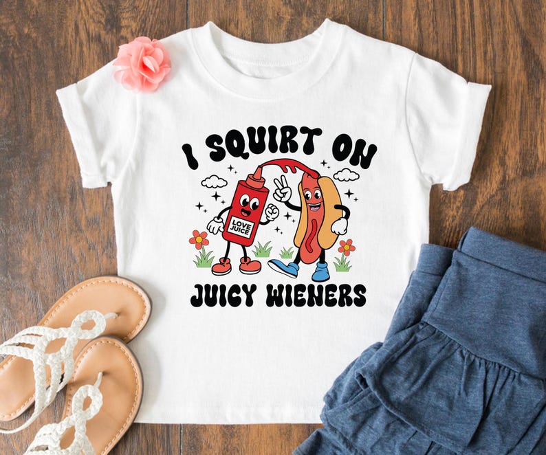 Jag sprutar på saftiga wieners Svg, roliga t-shirts Svg, Cricut, sublimering, vuxenhumor Svg, rå humor Svg, skämtgåva Svg, skämtgåvor Svg bild 5