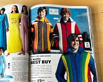 Vintage Montgomery Ward Catalog, Fall Winter 1977, Used, As-is.