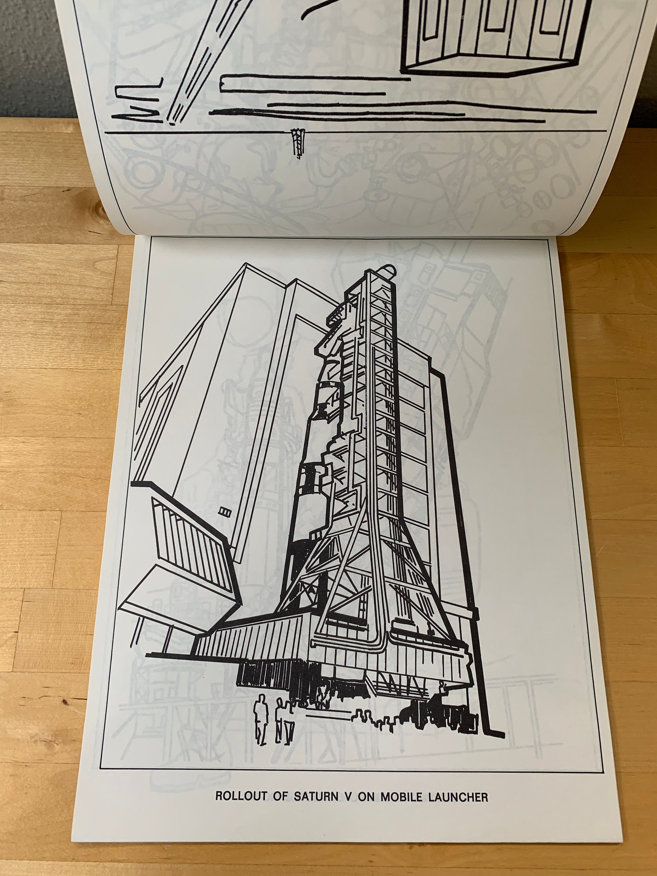 Kennedy Space Center Coloring Book 1970's - Etsy